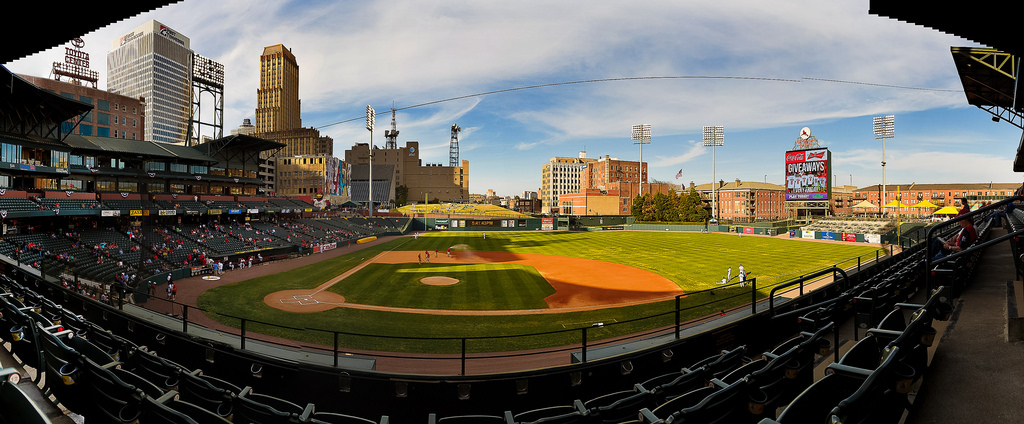 Broadcast cabling, SMPTE, fiber, Memphis redbirds, autozone park, Television Reception Panel, TVRP, Video replay, control room, Technical Operations Center (TOC), triple-A, minor leaque, St. Louis Cardinals, in-house video, linear, baseball, soccer