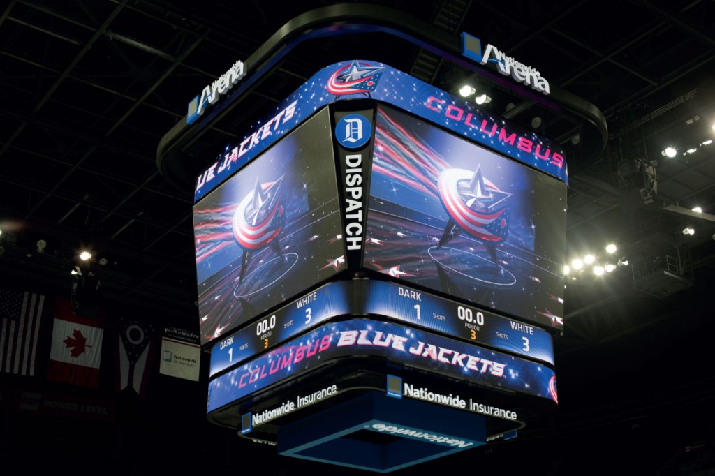 Nationwide Arena's Digital Display Network