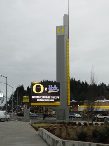 University of Oregon, Matthew Knight Arena Pylon