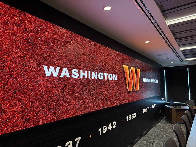 COMMANDERS DRAFT ROOM / “BOBBY BEATHARD DRAFT ROOM”
LED Display Systems, Video Production Systems, Audio Systems, AV Control / Presentation Systems, Conferencing Systems