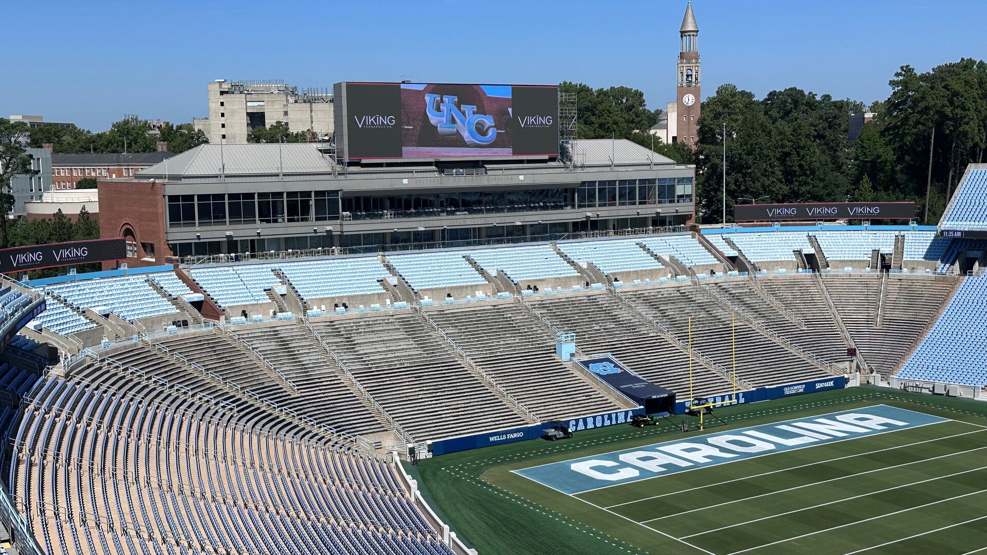 AJP - Technology Consultant from concept to completion for the modernization of Kenan Stadium at the University of North Carolina at Chapel Hill.
