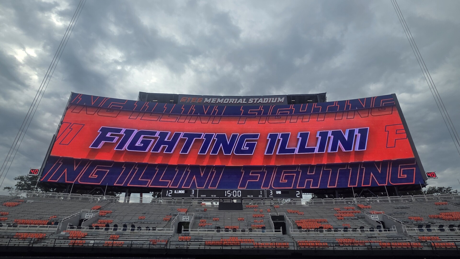 Designed by Anthony James Partners, the largest videoboard in the history of college sports making its debut tonight is just the TIP OF THE ICEBERG when it comes to the technology upgrades at Gies Memorial Stadium.
As the University’s Technology Consultant, AJP provided the complete package from concept and planning through design, procurement and construction administration across an integrated technology program encompassing:
• LED displays
• Stadium audio
• Broadcast and production infrastructure
• High-density Wi-Fi
• Supporting technology infrastructure
