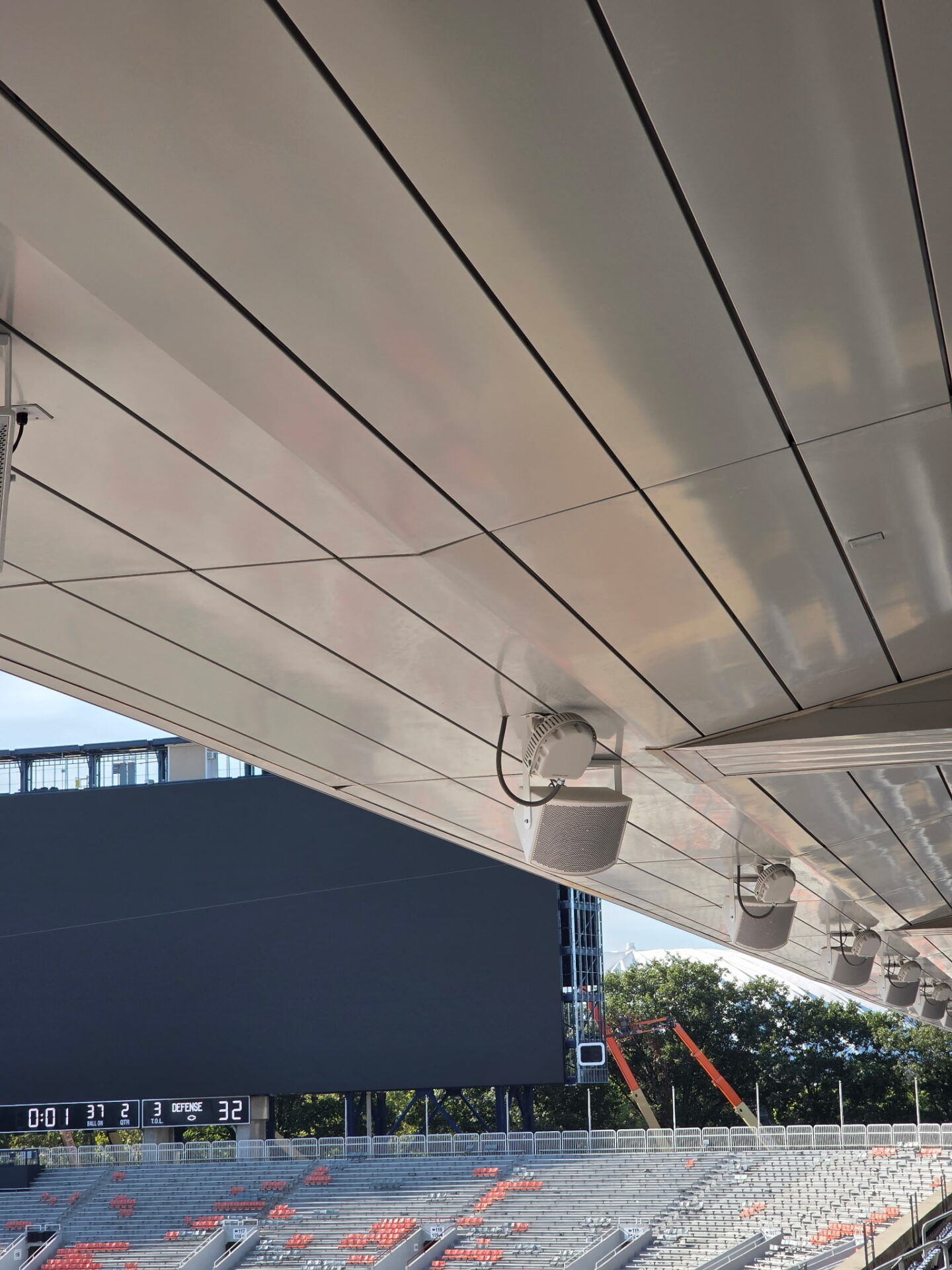 AJP Scope: Feasibility, Design and Engineering, Financial Modeling, Procurement, Construction Administration.
Technology Disciplines: LED Display Systems, Audio Systems, Broadcast Systems, Broadcast Cabling, Wi-Fi.