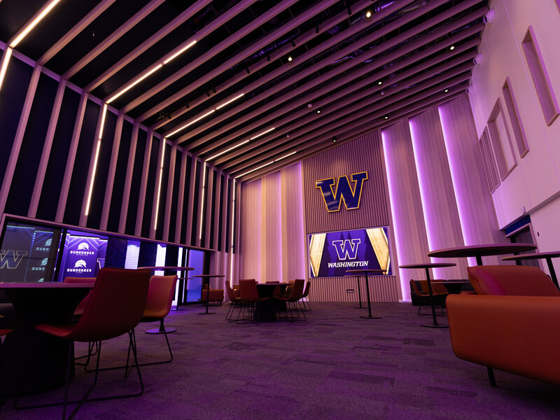 University of Washington’s Sundodger Studios, a next-generation broadcast, production and content facility designed by Anthony James Partners.