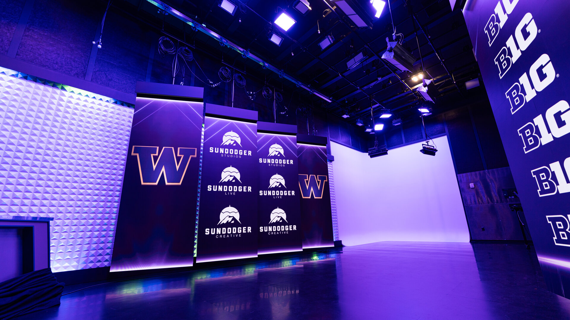 University of Washington’s Sundodger Studios, a next-generation broadcast, production and content facility designed by Anthony James Partners.