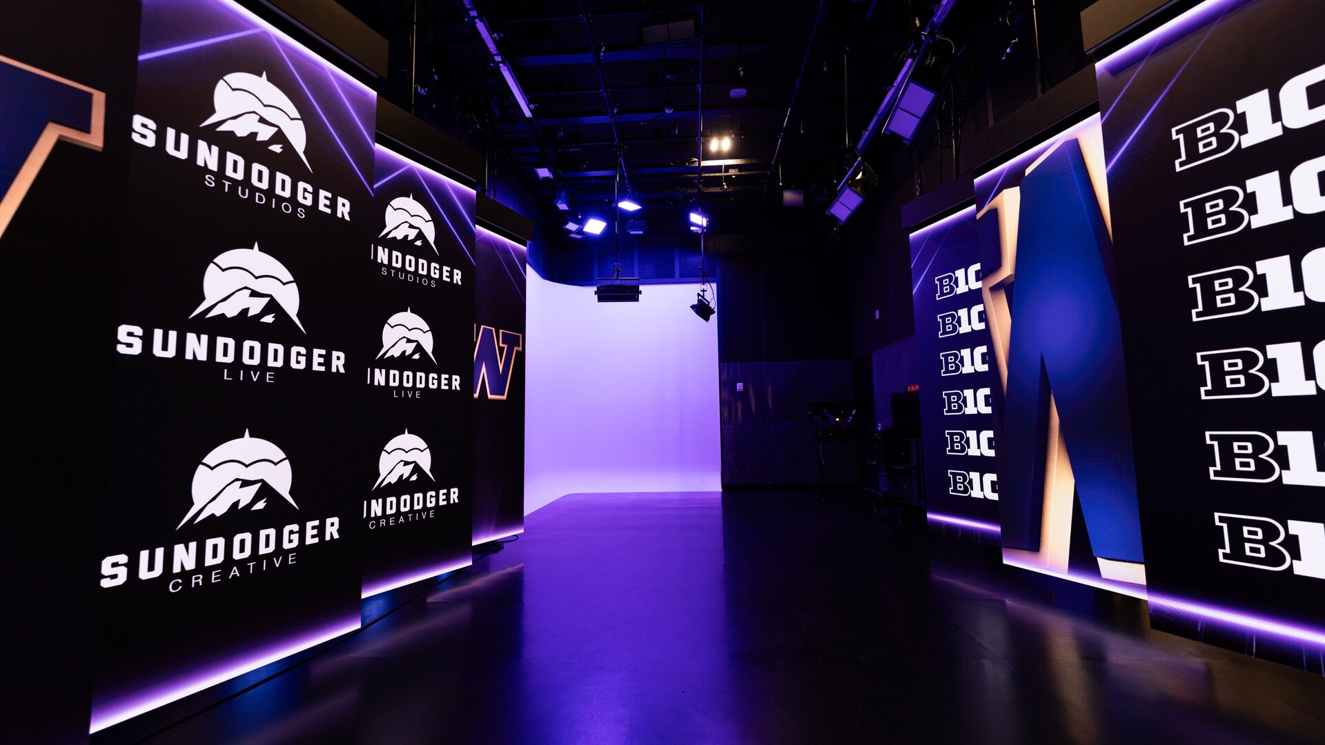 University of Washington’s Sundodger Studios, a next-generation broadcast, production and content facility designed by Anthony James Partners.